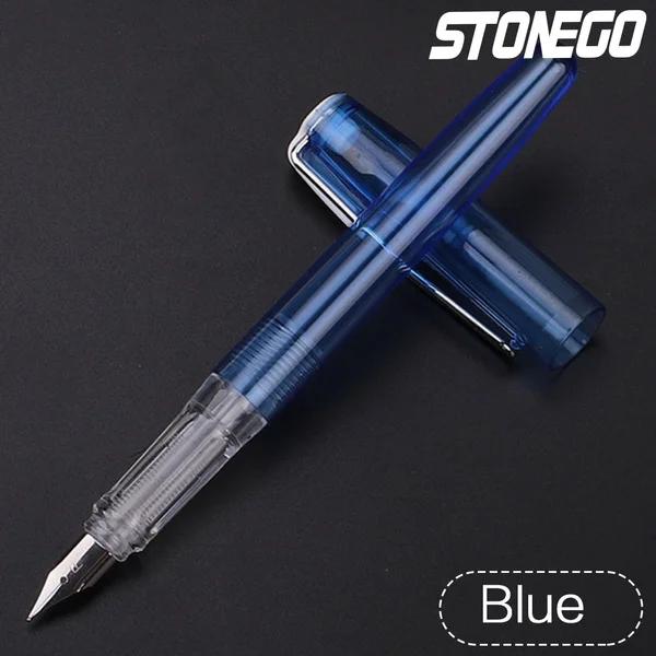 Colorful Transparent Fountain Pen for Students and Office Use Positive Posture Writing Tool синій
Colorful Transparent Fountain Pen for Students and Office Use Positive Posture Writing Tool синій