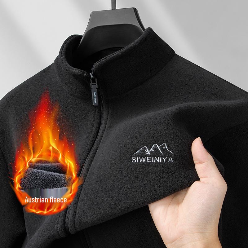 2025 Men s Aurilong Stand Collar Woolen Jacket - Thickened Granule Velvet Casual Outerwear. XL чорний
2025 Men s Aurilong Stand Collar Woolen Jacket - Thickened Granule Velvet Casual Outerwear. XL чорний