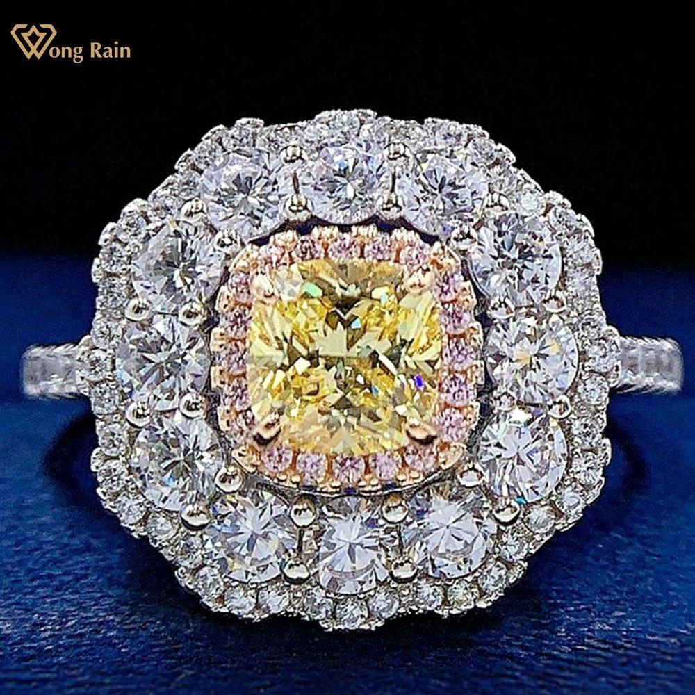 Wong Rain Роскошное 100% Стерлинговое Серебро 925 пробы 2CT Цветок AAAAA Цирконы Драгоценный Камень Свадебное Обручальное Кольцо Для Женщин Ювелирные Изделия Подарки US 5 розовый
Wong Rain Роскошное 100% Стерлинговое Серебро 925 пробы 2CT Цветок AAAAA Цирконы Драгоценный Камень Свадебное Обручальное Кольцо Для Женщин Ювелирные Изделия Подарки US 5 розовый