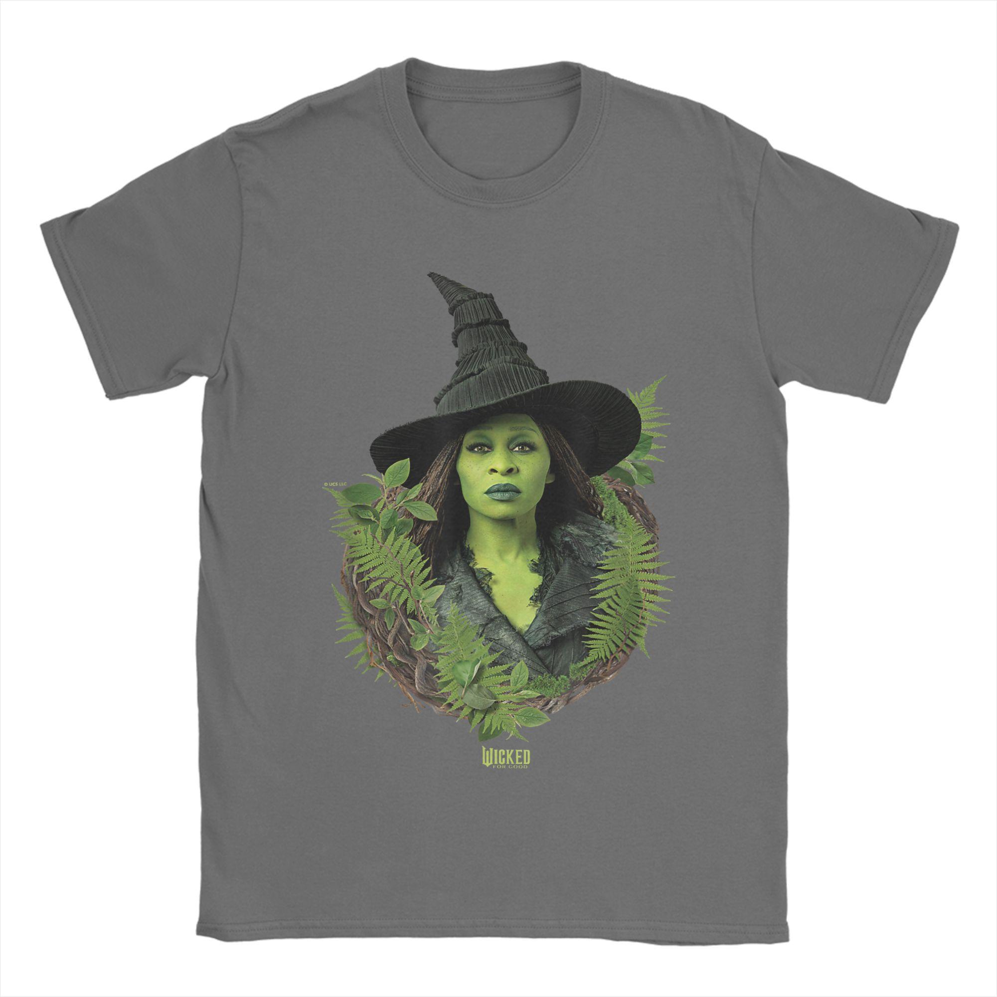 Men s Wicked For Good Elphaba Portrait Greenery T Shirt Clothing Casual Short Sleeve Round Collar Tee Shirt Plus Size T-Shirt 4XL
Men s Wicked For Good Elphaba Portrait Greenery T Shirt Clothing Casual Short Sleeve Round Collar Tee Shirt Plus Size T-Shirt 4XL