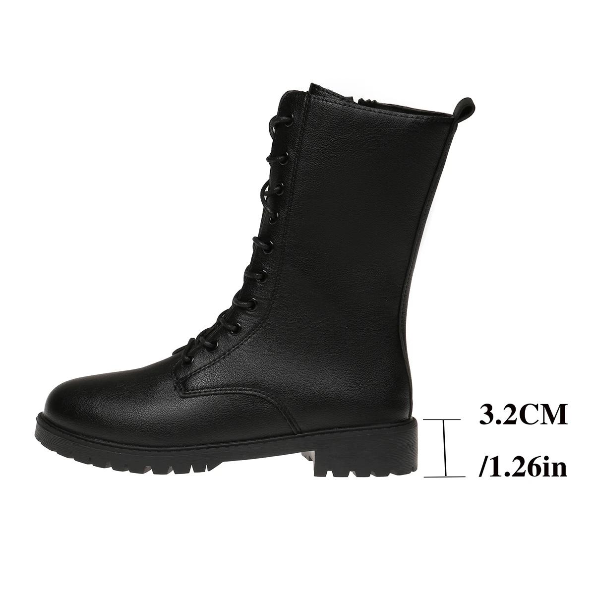 Модные женские ботинки 2024 Весна, Осень и Зима Новые с круглым носком Боковая молния Средняя высота голенища Повседневные женские кожаные ботинки 36 чёрный
Модные женские ботинки 2024 Весна, Осень и Зима Новые с круглым носком Боковая молния Средняя высота голенища Повседневные женские кожаные ботинки 36 чёрный