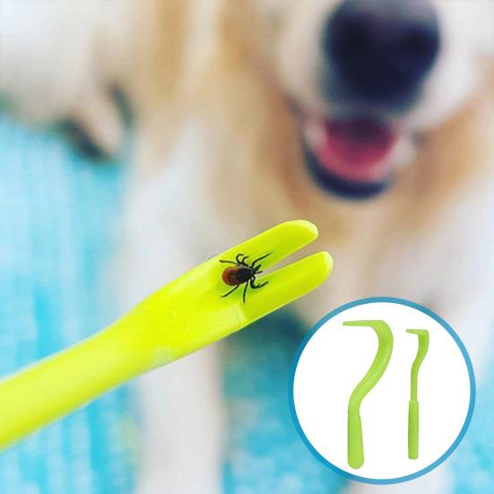 2 Pcs/Set Tick Remover Tool Pain Free Tick Removal Tweezers Portable Plastic Tick Puller Grabber for Dogs Cats Humans
2 Pcs/Set Tick Remover Tool Pain Free Tick Removal Tweezers Portable Plastic Tick Puller Grabber for Dogs Cats Humans