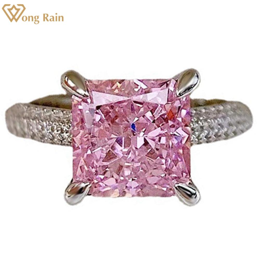 Wong Rain, 100% стерлинговое серебро 925 пробы, сияющая огранка, 8*8 мм, цирконы AAAAA, драгоценный камень, свадебные обручальные кольца, ювелирные изделия, рождественские гифки US 5 красный
Wong Rain, 100% стерлинговое серебро 925 пробы, сияющая огранка, 8*8 мм, цирконы AAAAA, драгоценный камень, свадебные обручальные кольца, ювелирные изделия, рождественские гифки US 5 красный
