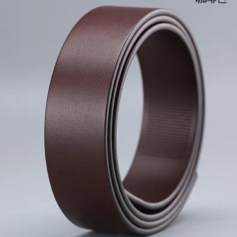 Мужской кожаный ремень не лидирует, непористый, без зубцов, полоска ремня без пряжки, не требующий пробивки, корпус автоматического ремня из чистой коровьей кожи 125cm
Мужской кожаный ремень не лидирует, непористый, без зубцов, полоска ремня без пряжки, не требующий пробивки, корпус автоматического ремня из чистой коровьей кожи 125cm