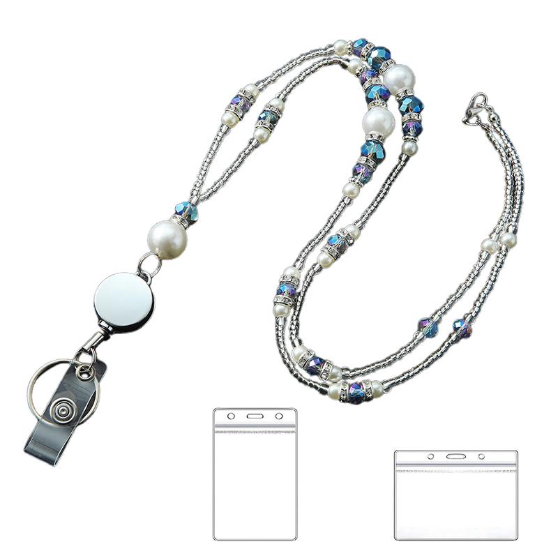 Lanyards For Id Badges And Keys, Retractable Badge Lanyard For Women, Beaded Teacher Lanyard With Badge Reel And Id Holder
Lanyards For Id Badges And Keys, Retractable Badge Lanyard For Women, Beaded Teacher Lanyard With Badge Reel And Id Holder