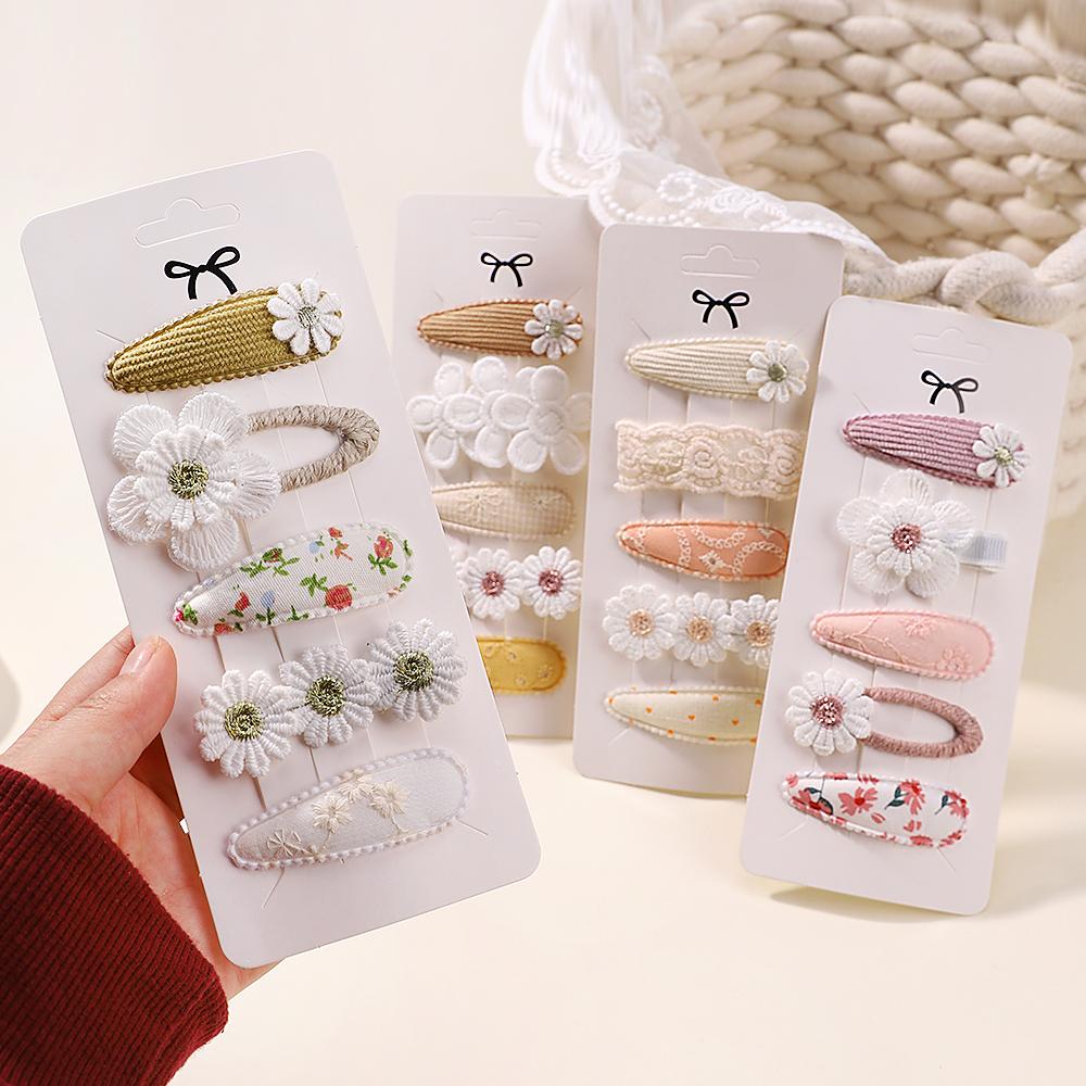 5Pcs/Set Mini Baby Girl Hair Clip Cute Floral Bow Bunny Princess Hairpin for Toddler Girl Lovely Bang Side Clip Hair Accessories
5Pcs/Set Mini Baby Girl Hair Clip Cute Floral Bow Bunny Princess Hairpin for Toddler Girl Lovely Bang Side Clip Hair Accessories