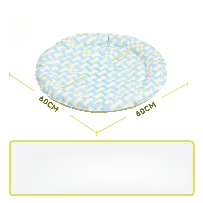 Коврик для кошек «гнездо» со льдом для охлаждения летом, прохладный коврик для кошек, чтобы спать на зоотоварах 60 * 60Cm
Коврик для кошек «гнездо» со льдом для охлаждения летом, прохладный коврик для кошек, чтобы спать на зоотоварах 60 * 60Cm