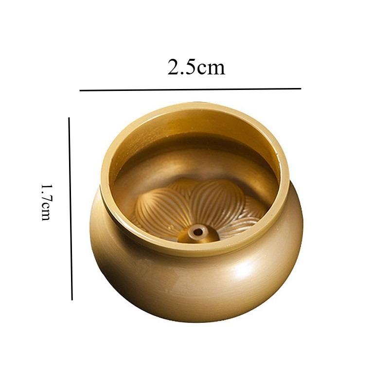 Mini Pure Copper Incense Burner, Small Censer for Home Zen Meditation Yoga, Traditional Stick Incense Holder Tea Ceremony Decor
Mini Pure Copper Incense Burner, Small Censer for Home Zen Meditation Yoga, Traditional Stick Incense Holder Tea Ceremony Decor