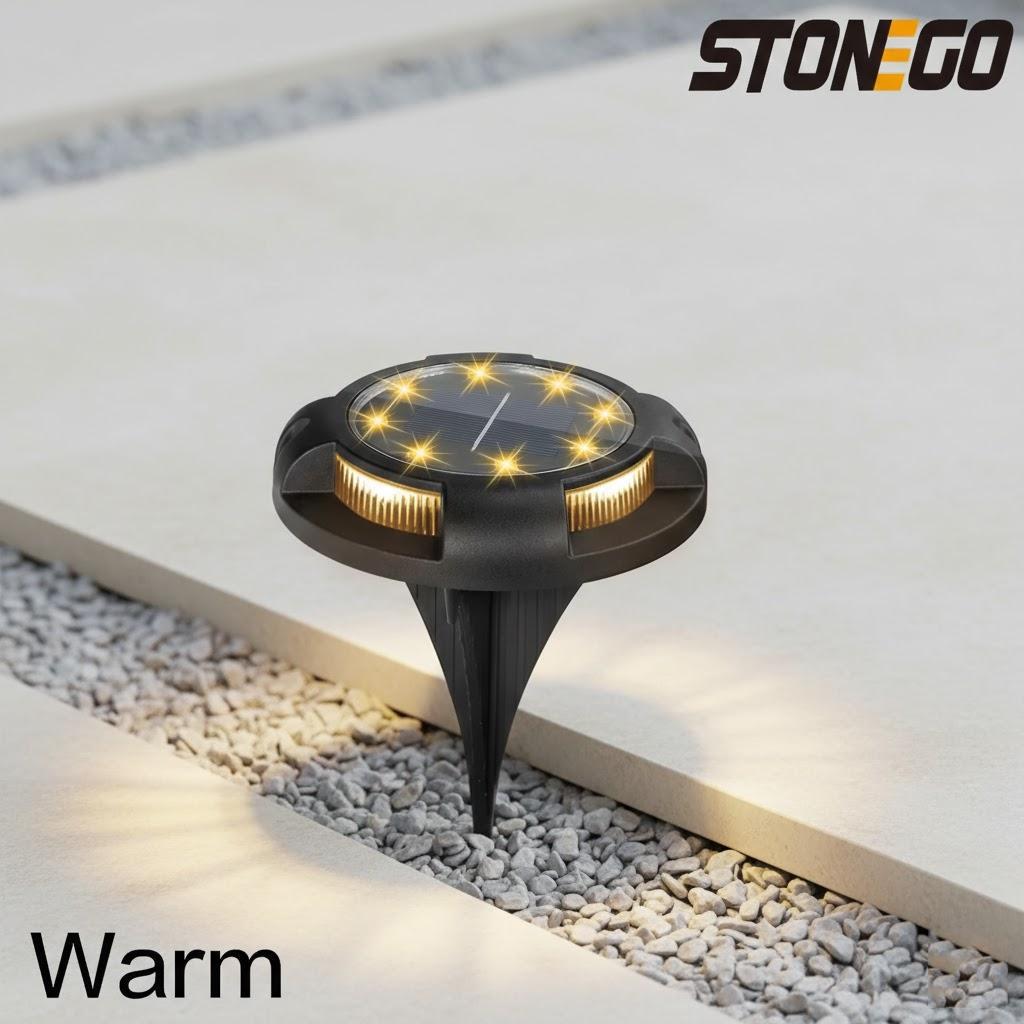 12LED Solar Ground Light Waterproof Garden Outdoor Landscape Lighting Solar Powered Buried Pathway Lights теплим білим кольором
12LED Solar Ground Light Waterproof Garden Outdoor Landscape Lighting Solar Powered Buried Pathway Lights теплим білим кольором