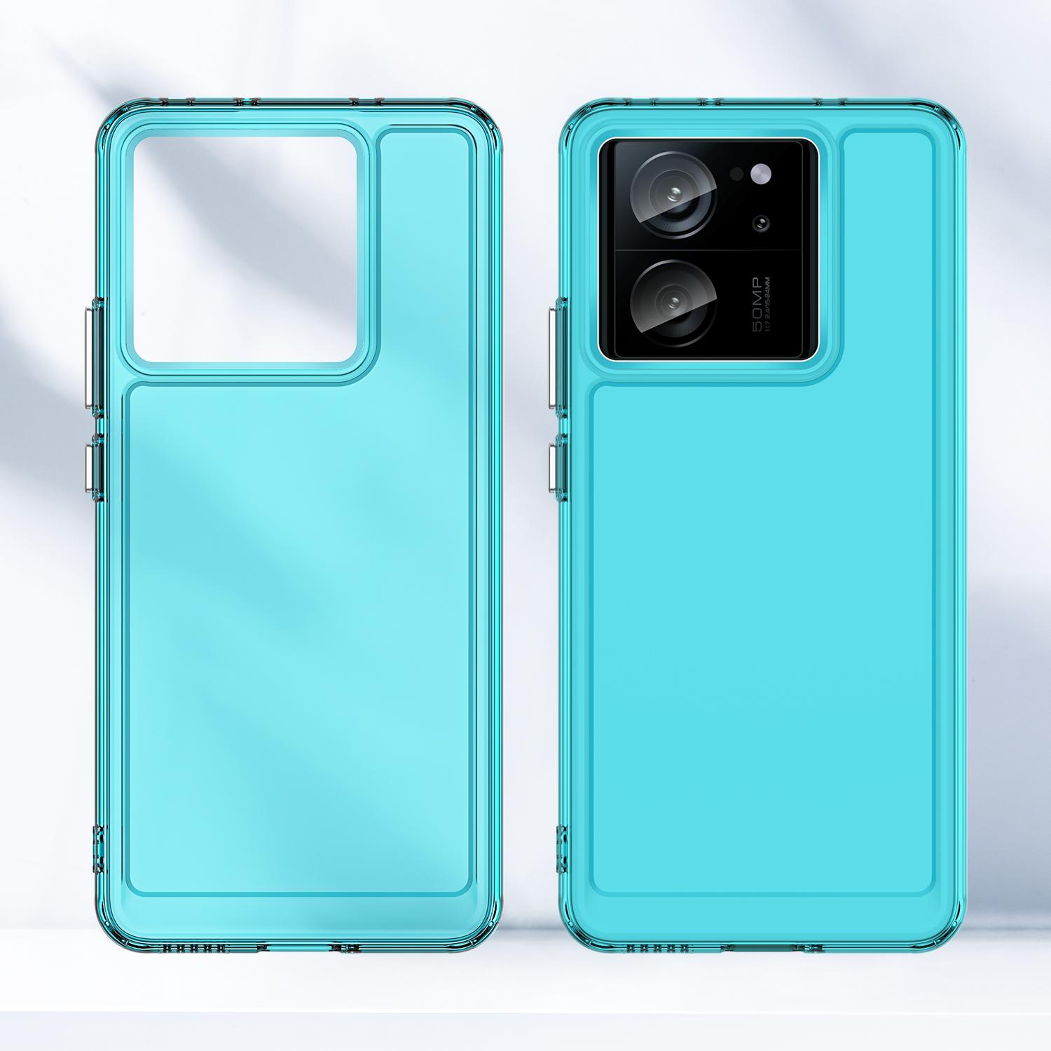 Candy Series for Xiaomi 13T/13T Pro Clear TPU Back Case Fall Proof Mobile Phone Cover Transparent Blue
Candy Series for Xiaomi 13T/13T Pro Clear TPU Back Case Fall Proof Mobile Phone Cover Transparent Blue
