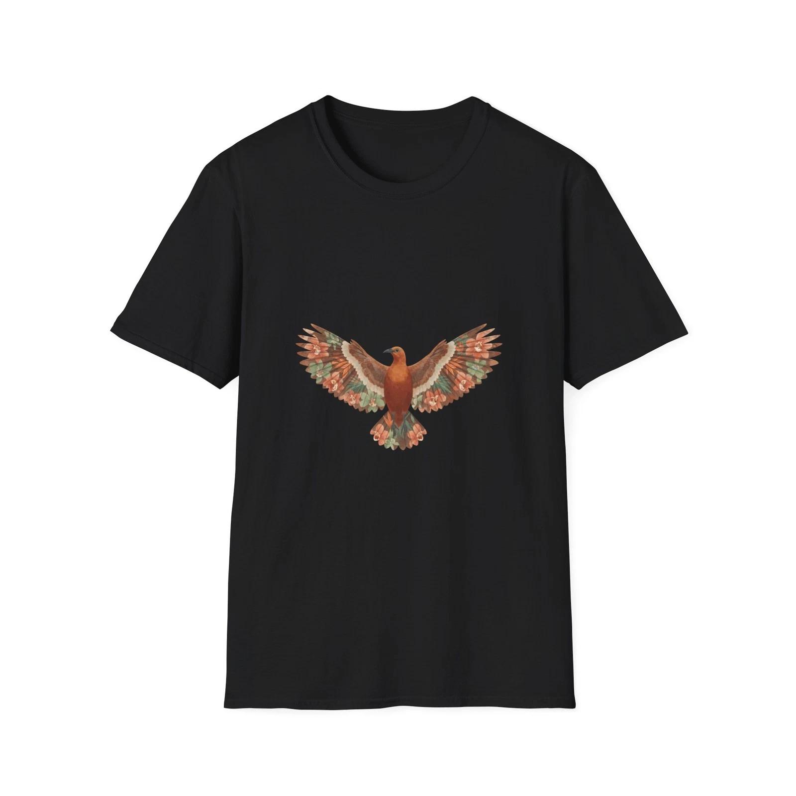 Bird Floral Watercolor Nature Boho Black T-Shirt Aesthetic Print Tee 3XL
Bird Floral Watercolor Nature Boho Black T-Shirt Aesthetic Print Tee 3XL
