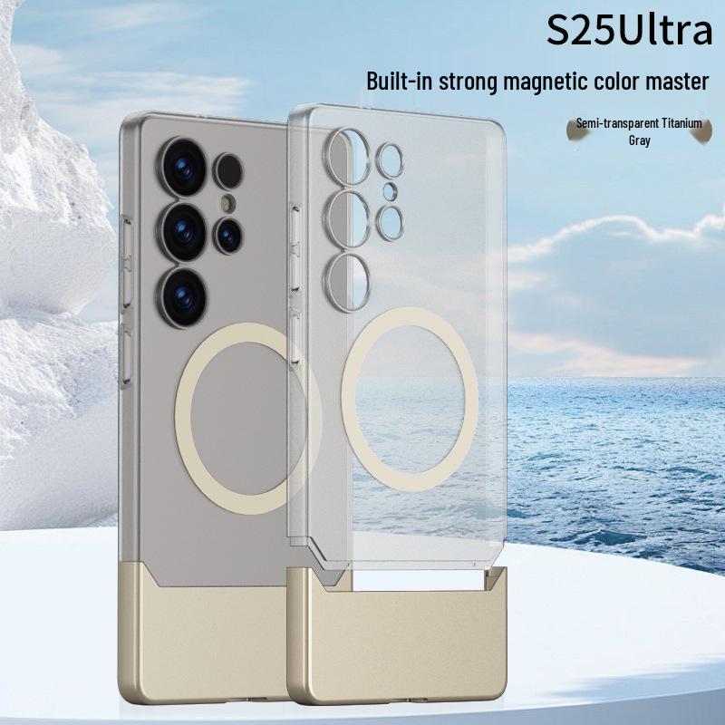 Samsung S25 Ultra Phone Case with Magnetic Ring, Semi-Transparent Color Block Design, and s25u Protection SM-S25Ultra
Samsung S25 Ultra Phone Case with Magnetic Ring, Semi-Transparent Color Block Design, and s25u Protection SM-S25Ultra