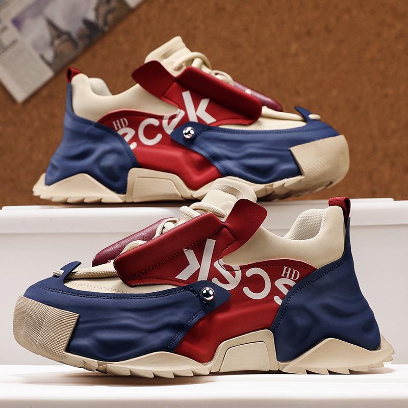 Men s casual shoes fashion four seasons new platform dad shoes Korean version trendy youth sports shoes 39
Men s casual shoes fashion four seasons new platform dad shoes Korean version trendy youth sports shoes 39