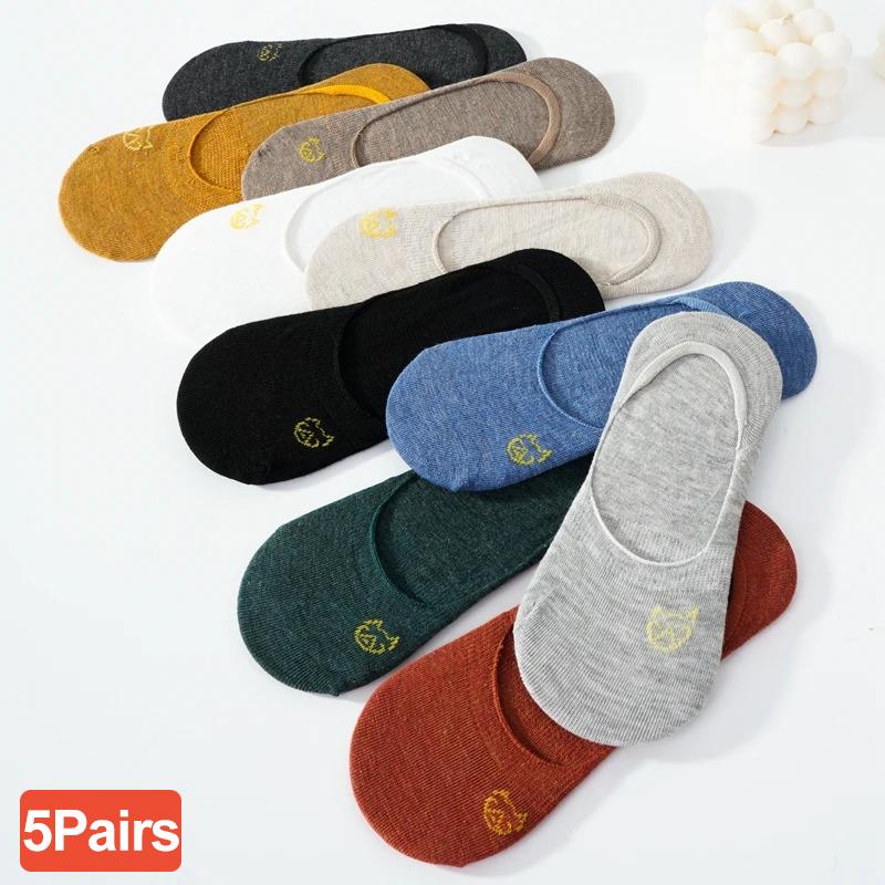 5Pairs/Lot Women Silicone Non Slip Invisible Socks Summer Solid Color Low Cut Boat Sock Female Cotton No Show Slipper Socks for EUR34-38
5Pairs/Lot Women Silicone Non Slip Invisible Socks Summer Solid Color Low Cut Boat Sock Female Cotton No Show Slipper Socks for EUR34-38