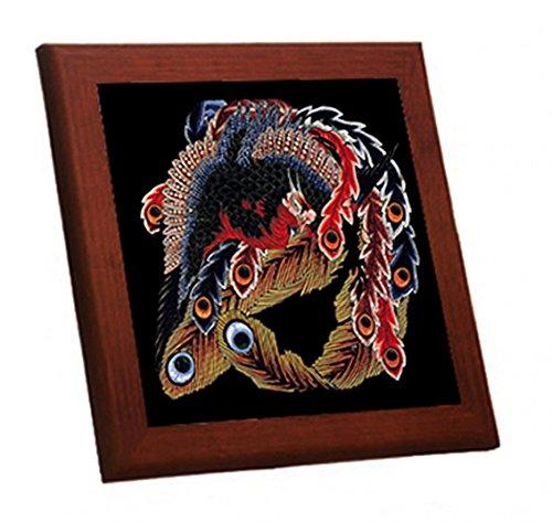 Photo tile with wooden frame of Katsushika Staring x Hokusai s Happo Phoenix (Ukiyo-e series) (M size 19.2 19.2 cm)
Photo tile with wooden frame of Katsushika Staring x Hokusai s Happo Phoenix (Ukiyo-e series) (M size 19.2 19.2 cm)
