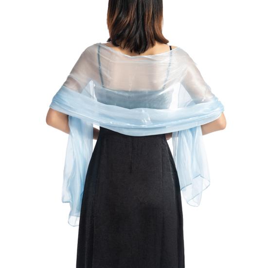 Thin Bright Silk Solid Color Dress Shawl Bridesmaid Cheongsam Long Shawl
Thin Bright Silk Solid Color Dress Shawl Bridesmaid Cheongsam Long Shawl