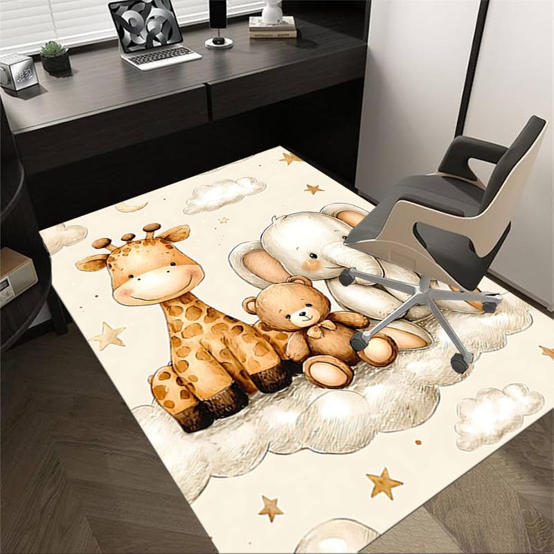 1PC Giraffe Elephant Non-Slip Floor Carpet Compatible for Office&Living Room&Bedroom&Dining room - Soft & Pattern, Vibrant Colors-H0387 60cm by 90cm
1PC Giraffe Elephant Non-Slip Floor Carpet Compatible for Office&Living Room&Bedroom&Dining room - Soft & Pattern, Vibrant Colors-H0387 60cm by 90cm