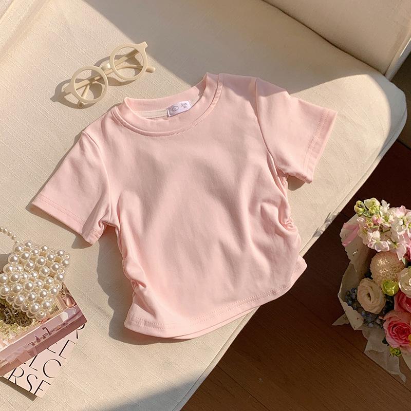 Girls Casual Short-sleeved T-shirt For Summer, Cute Children s Top 90cm
Girls Casual Short-sleeved T-shirt For Summer, Cute Children s Top 90cm