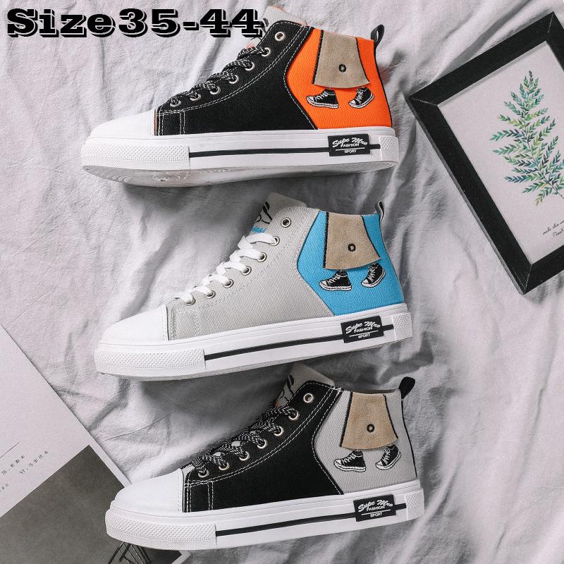 Unisex Casual Board Shoes Women Simple Style Canvas Shoes High-top Couple Shoes Size 35-44
Unisex Casual Board Shoes Women Simple Style Canvas Shoes High-top Couple Shoes Size 35-44