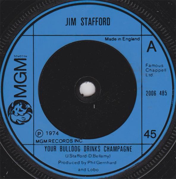 7-дюймовая пластинка JIM STAFFORD Your Bulldog Drinks Champagne A R 2006485 MGM Records 1974 UK CountryFolk Б/у
7-дюймовая пластинка JIM STAFFORD Your Bulldog Drinks Champagne A R 2006485 MGM Records 1974 UK CountryFolk Б/у