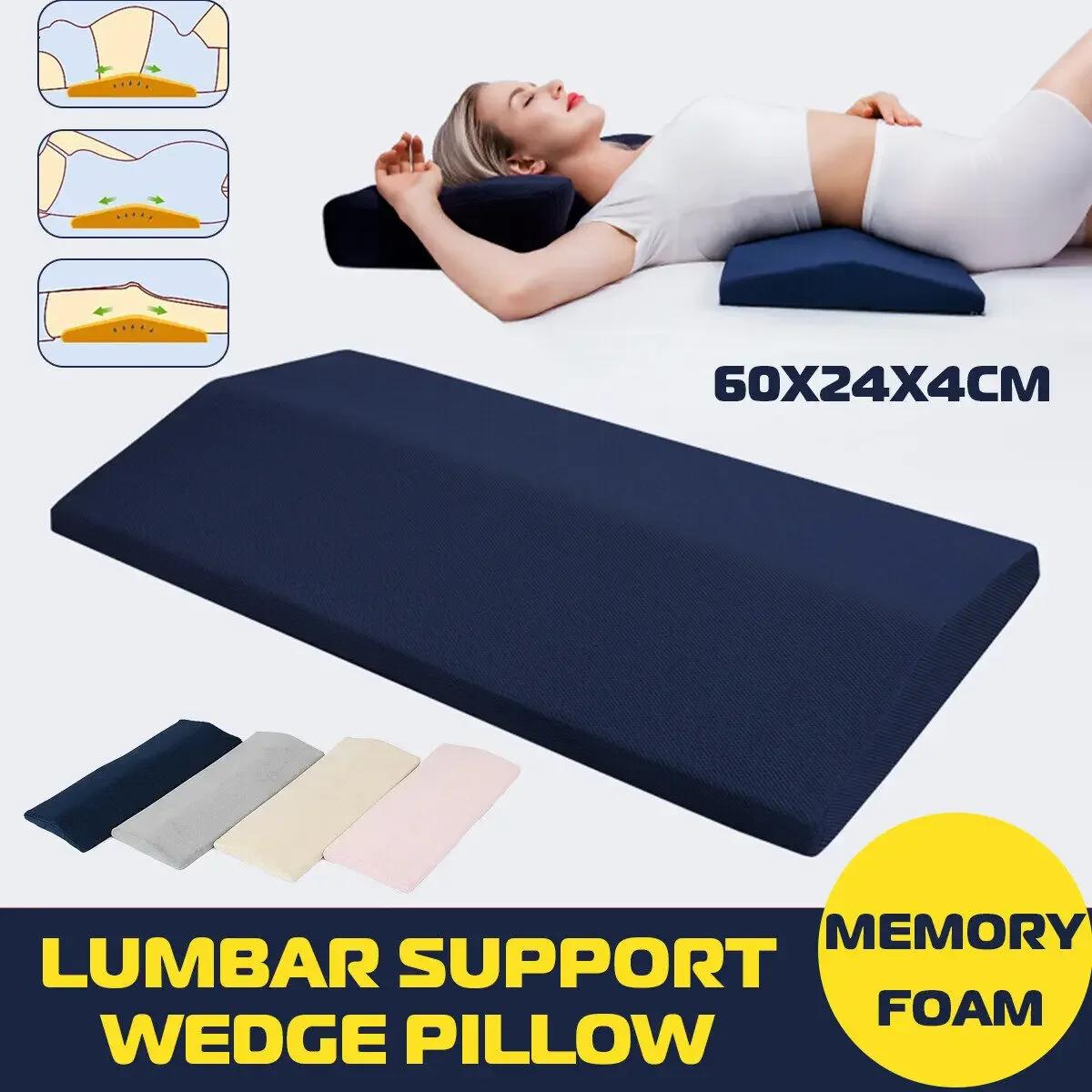 1pcs Memory Foam Lumbar Support Wedge Pillow Back Waist Bed Cushion Sleeping Leg Pad Yoga Pad Cotton темно-синий
1pcs Memory Foam Lumbar Support Wedge Pillow Back Waist Bed Cushion Sleeping Leg Pad Yoga Pad Cotton темно-синий