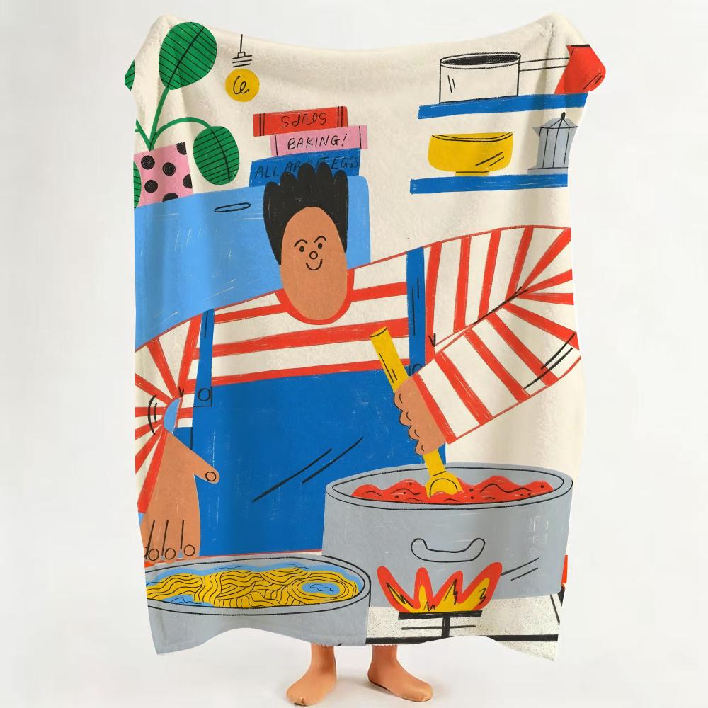 Illustrator T Tess Smith Roberts Throw Flannel Throw Blanket Suitable for Sofa Living Room Bedroom 75cmx90cm
Illustrator T Tess Smith Roberts Throw Flannel Throw Blanket Suitable for Sofa Living Room Bedroom 75cmx90cm