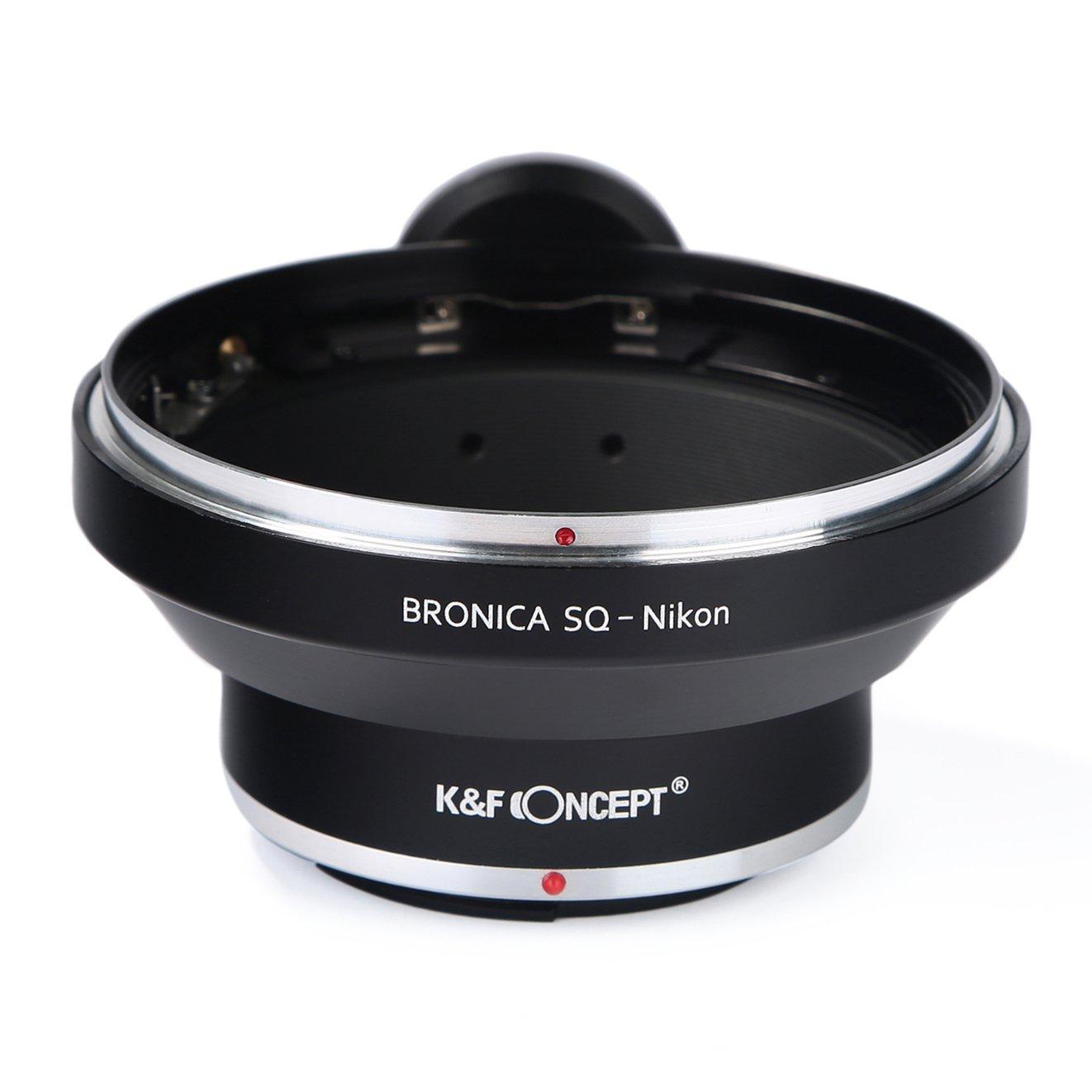 Concept Lens Mount Adapter SQ Mount Lens to Nikon F Mount K&F KF-BSQF (Bronica Converter)
Concept Lens Mount Adapter SQ Mount Lens to Nikon F Mount K&F KF-BSQF (Bronica Converter)
