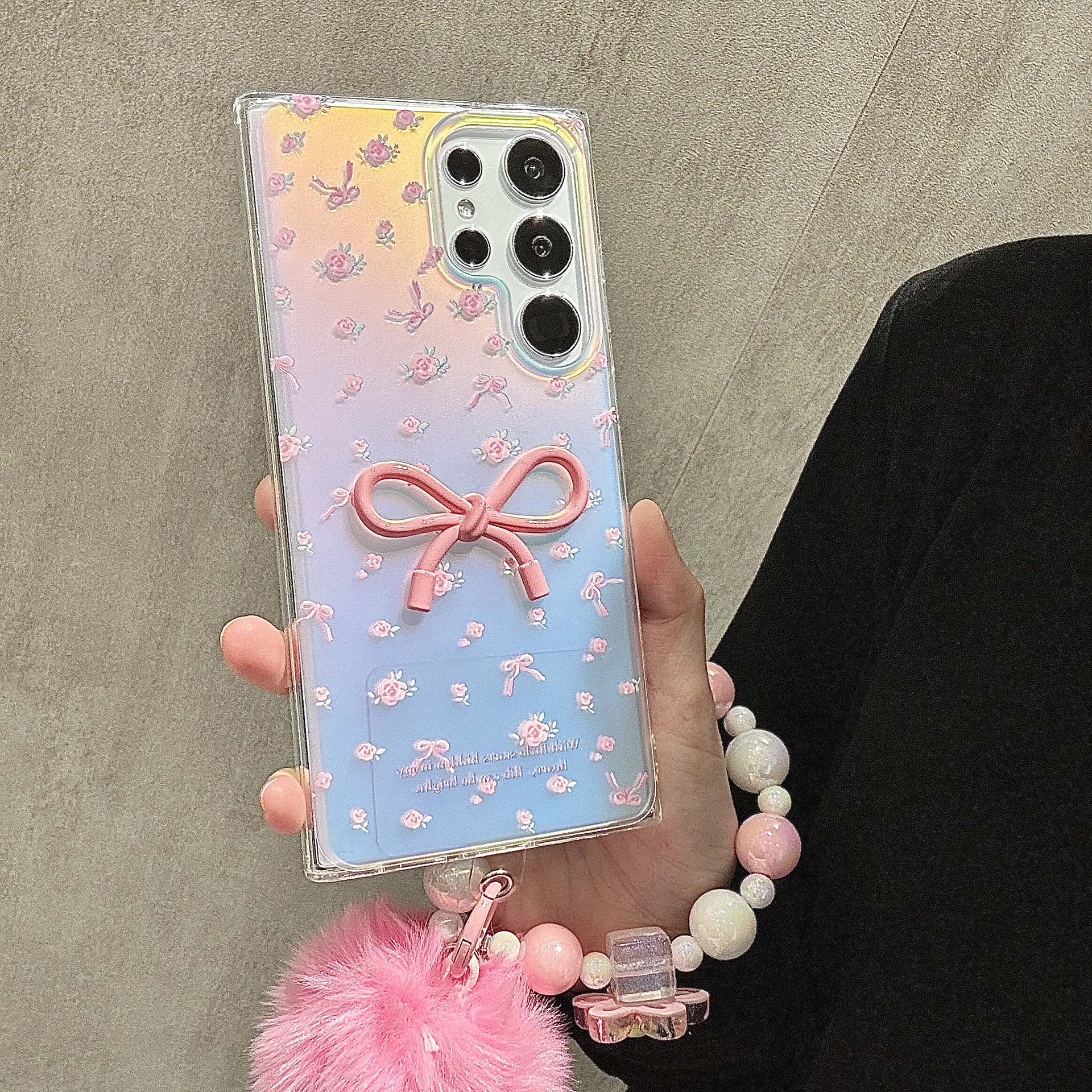 For Samsung Galaxy S24 Ultra Case Flower Pattern IMD TPU Phone Cover with Chain Type A
For Samsung Galaxy S24 Ultra Case Flower Pattern IMD TPU Phone Cover with Chain Type A