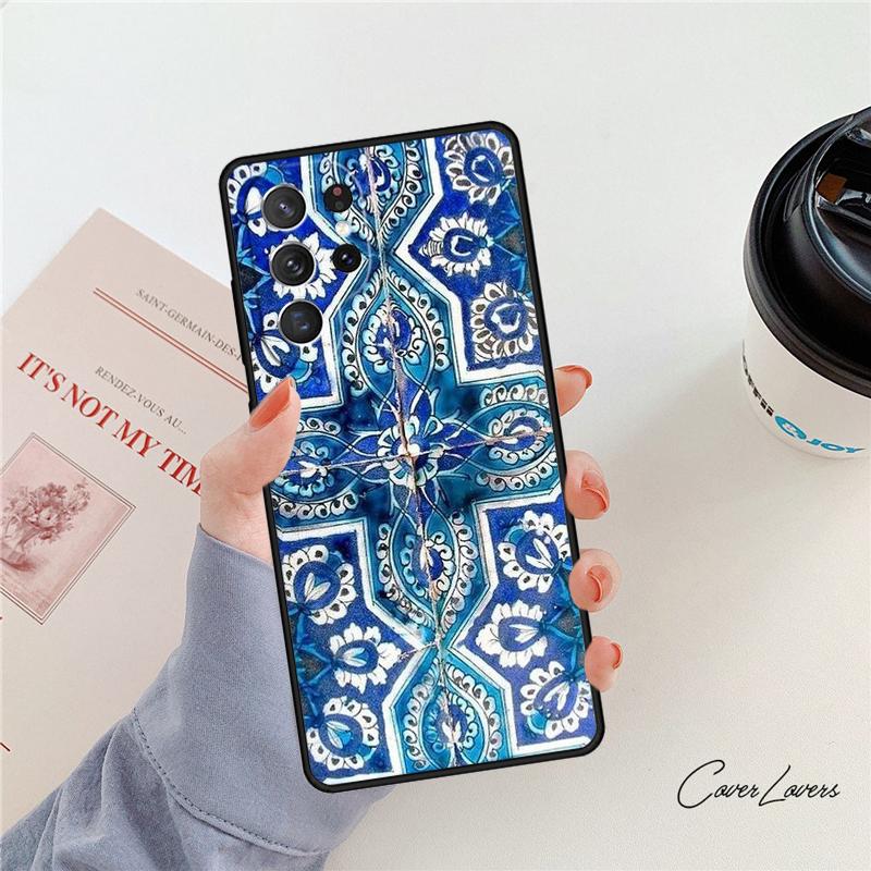 Moroccan Tile Rubber phone case For Samsung Galaxy S24 S25 S23 S22 Ultra Note 10 20 Plus S20 S21 FE Cover For S20fe(S20lite)
Moroccan Tile Rubber phone case For Samsung Galaxy S24 S25 S23 S22 Ultra Note 10 20 Plus S20 S21 FE Cover For S20fe(S20lite)