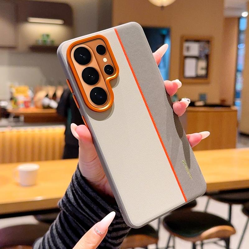 For Samsung Galaxy S26 Ultra S26 Plus Case PU Leather Colored Splicing Ultra-thin Protective Cover for Galaxy S26 Galaxy S26
For Samsung Galaxy S26 Ultra S26 Plus Case PU Leather Colored Splicing Ultra-thin Protective Cover for Galaxy S26 Galaxy S26