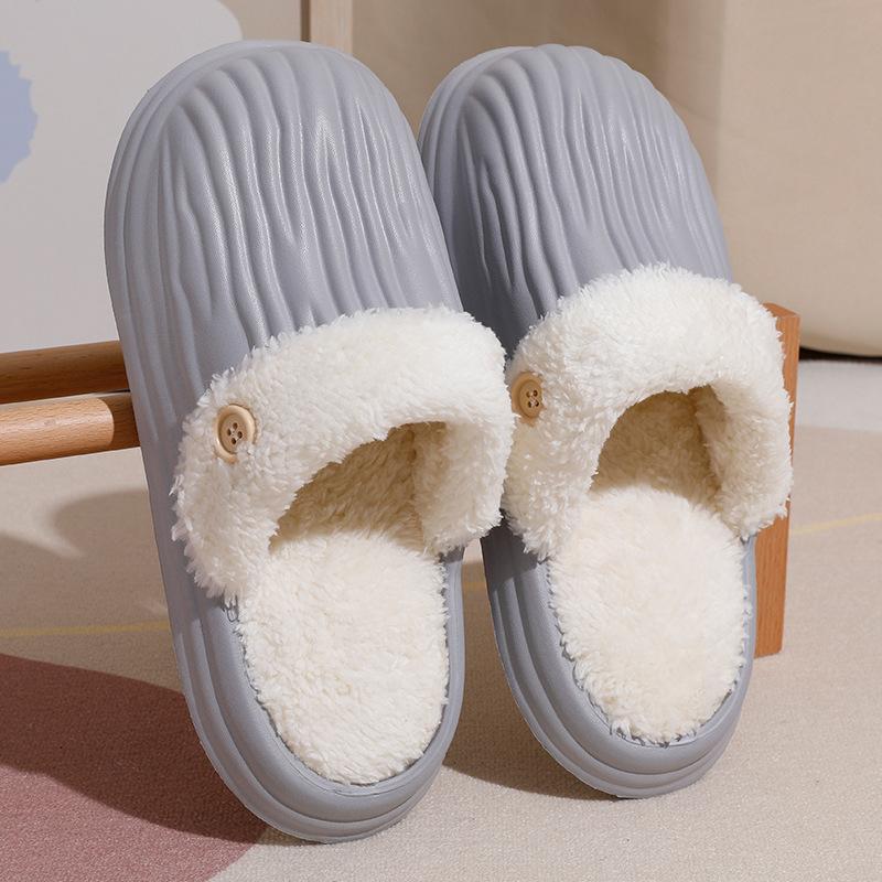 Removable cotton slippers autumn and winter women s indoor home and outdoor wear warm velvet waterproof and dirt-resistant couple cotton shoes 44-45
Removable cotton slippers autumn and winter women s indoor home and outdoor wear warm velvet waterproof and dirt-resistant couple cotton shoes 44-45