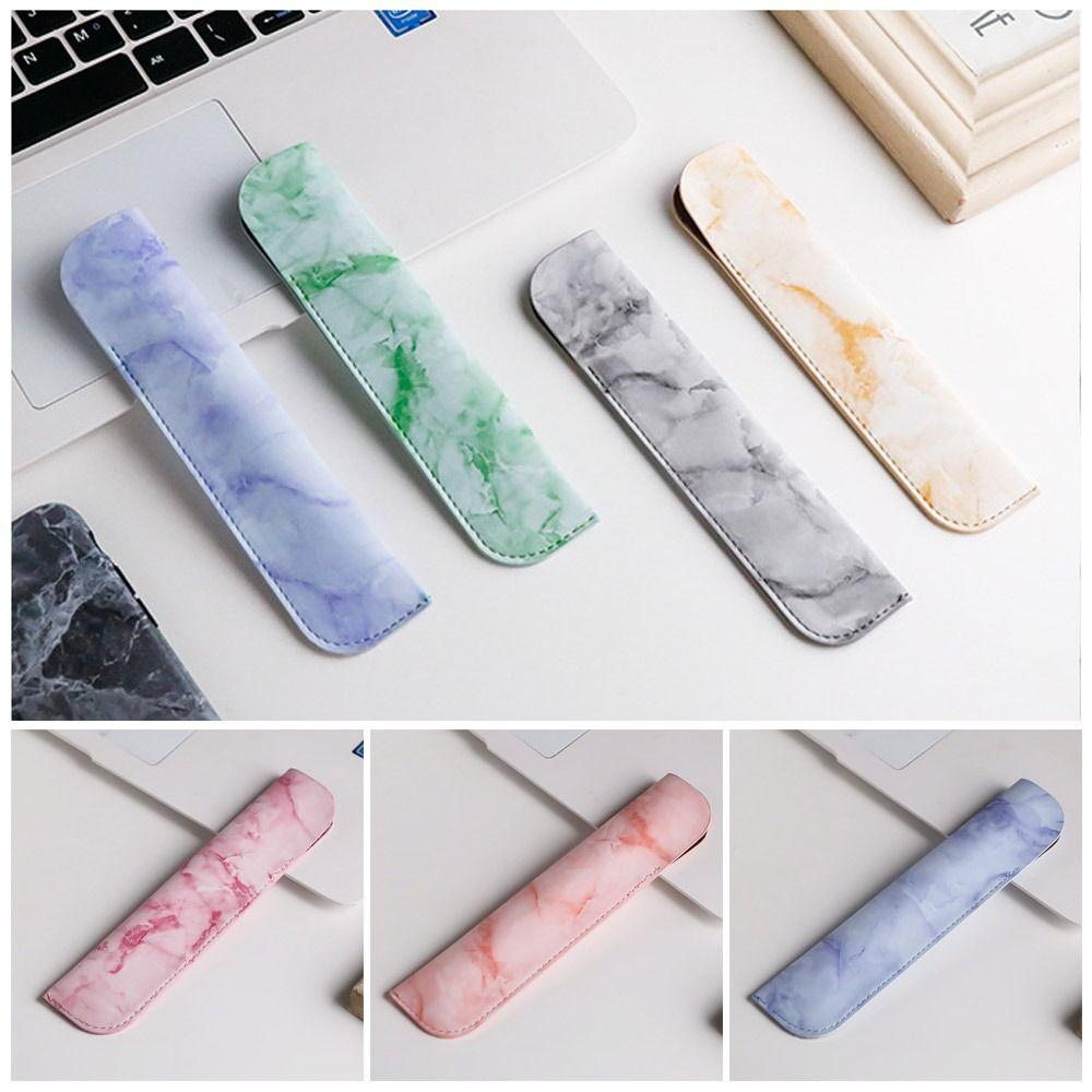 PU Leather Classic Leather Pencil Bag Stationery Pencilcase Marbled Pencil Case Pen Protective Case 
PU Leather Classic Leather Pencil Bag Stationery Pencilcase Marbled Pencil Case Pen Protective Case