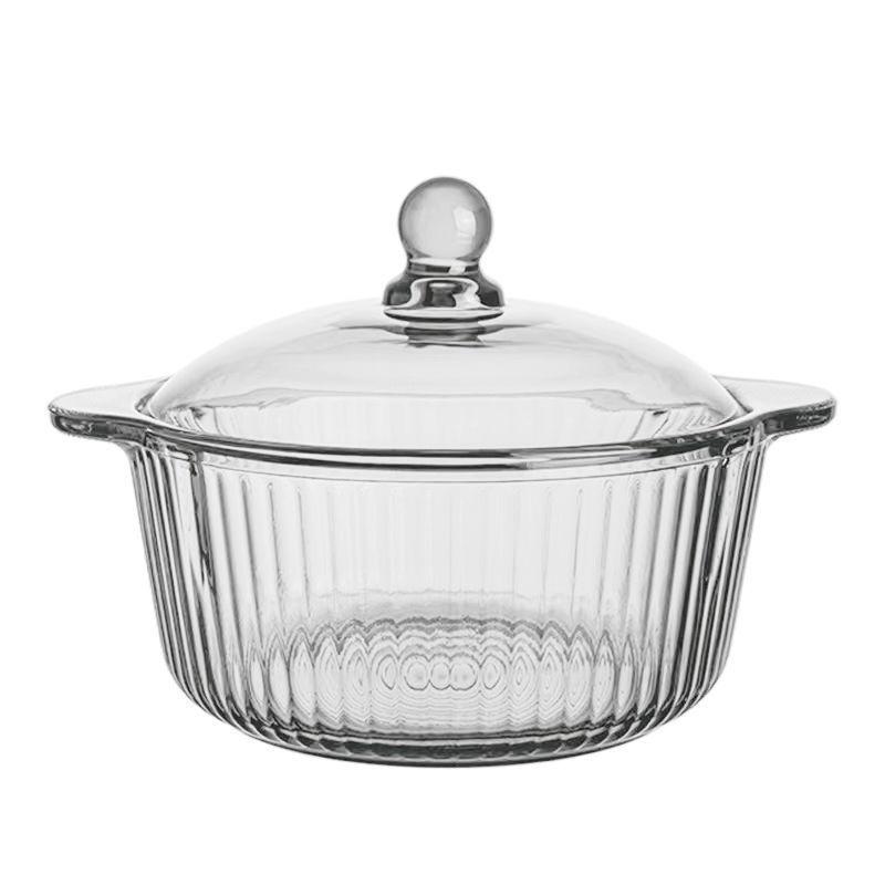 Large Size Tea Colored Glass Bowl with Lid for Noodles And Soup Double Earled Crystal Casserole Dish Set for Home Salad
Large Size Tea Colored Glass Bowl with Lid for Noodles And Soup Double Earled Crystal Casserole Dish Set for Home Salad