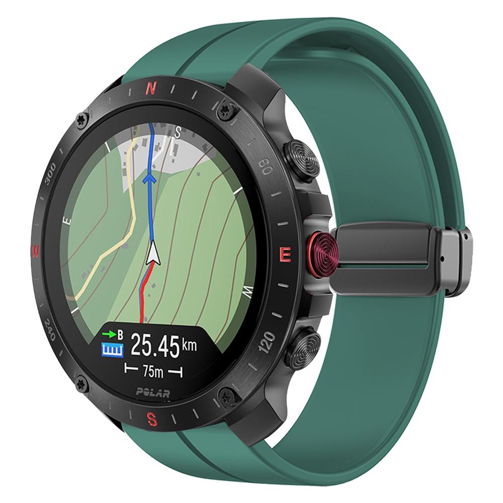 22 мм 20 мм Магнитная пряжка Силиконовый ремешок для POLAR Grit X2 Pro Titan / Vantage V3 M M2 / Ignite 3 2/Pacer / Unite Ремешок 22mm темно-зеленого
22 мм 20 мм Магнитная пряжка Силиконовый ремешок для POLAR Grit X2 Pro Titan / Vantage V3 M M2 / Ignite 3 2/Pacer / Unite Ремешок 22mm темно-зеленого