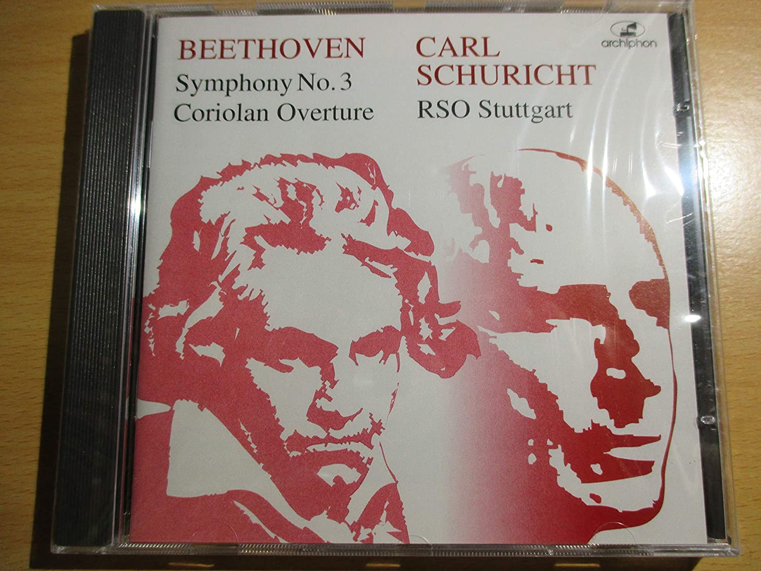 CD CARL SCHURICHT - Beethoven: Symphony No.3 ARC28 archiphon 1994 Non Japan Classical Used
CD CARL SCHURICHT - Beethoven: Symphony No.3 ARC28 archiphon 1994 Non Japan Classical Used