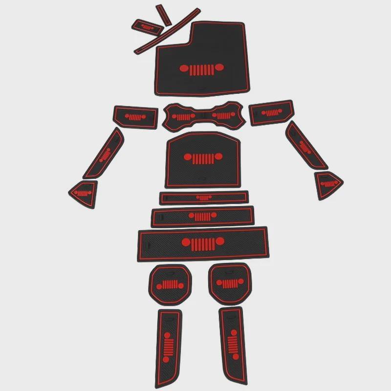 для Wrangler JL 2018-2023 Автомобильные резиновые коврики для салона Автомобильные аксессуары в стиле Красный и белый Red
для Wrangler JL 2018-2023 Автомобильные резиновые коврики для салона Автомобильные аксессуары в стиле Красный и белый Red