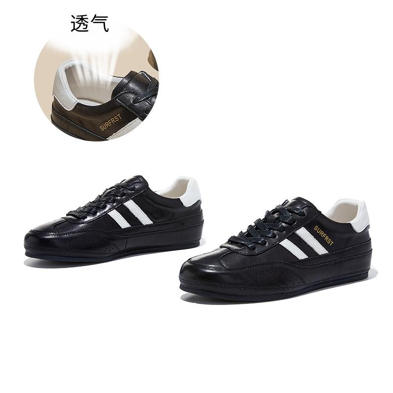 The first layer of sheepskin The first layer of cowhide German training shoes Spring new flat-bottomed sports Forrest Gump shoes Casual versatile 35 чёрный
The first layer of sheepskin The first layer of cowhide German training shoes Spring new flat-bottomed sports Forrest Gump shoes Casual versatile 35 чёрный