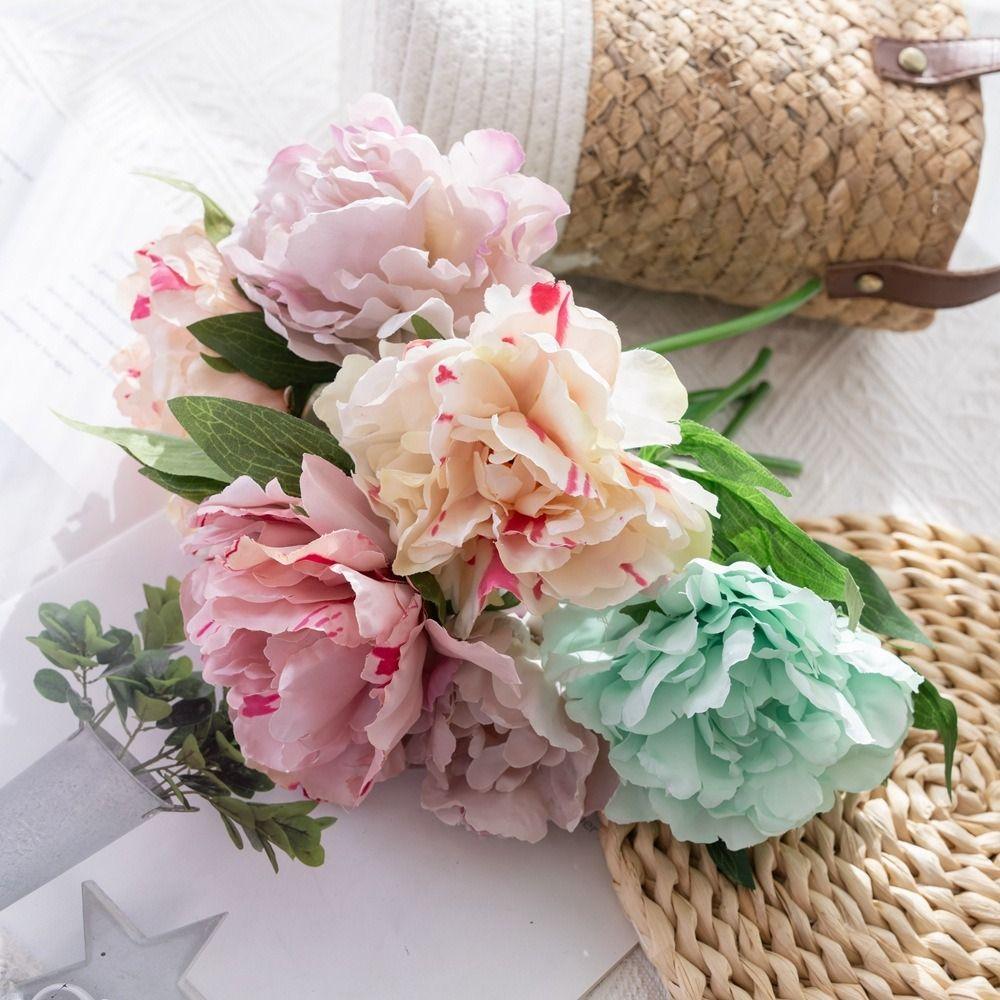 Single Artificial Peony Flower Branches Realistic Peony Artificial Flower 2024 Simulated Flower зелёный
Single Artificial Peony Flower Branches Realistic Peony Artificial Flower 2024 Simulated Flower зелёный