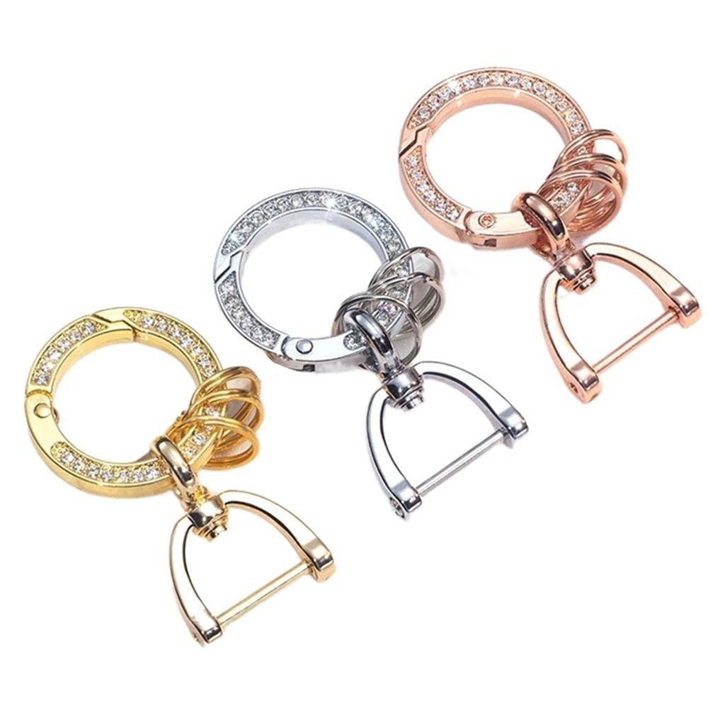 Hanging Men Women 360 Degree Round Rhinestone Keychain Car Keyring Keyrings Gifts Metal Keychain
Hanging Men Women 360 Degree Round Rhinestone Keychain Car Keyring Keyrings Gifts Metal Keychain