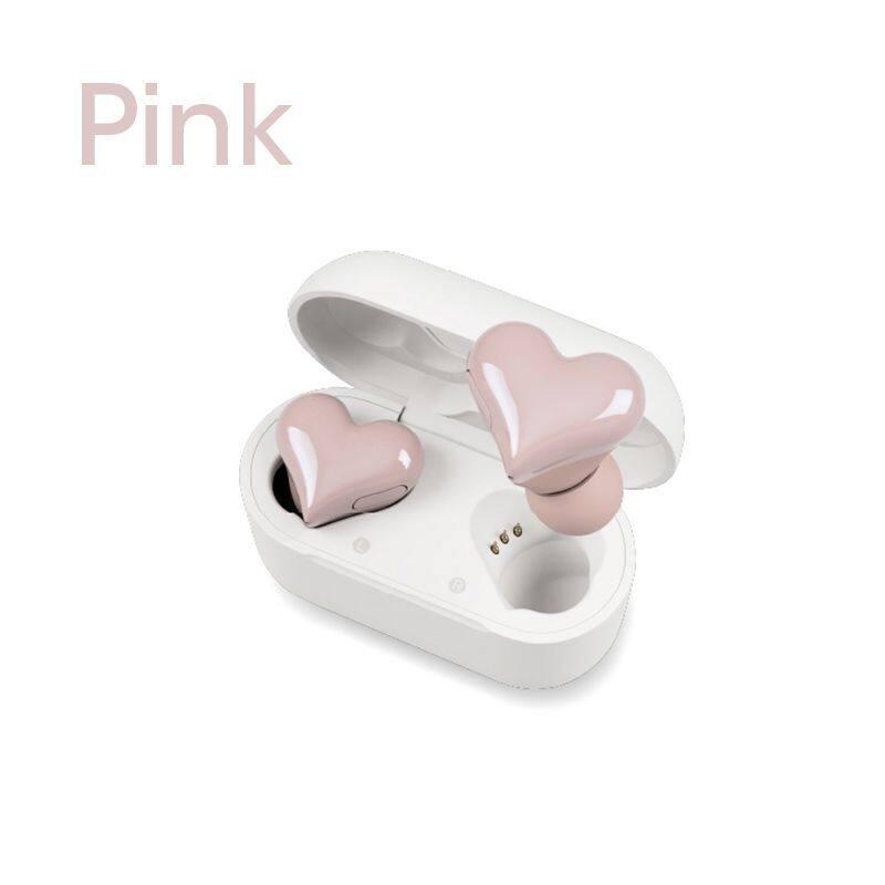 Heart Buds TWS Earbuds Bluetooth 5.1 IPX5 Waterproof 20H Battery Life Fashion Pink Girl Gift for Women Travel Student рожевий
Heart Buds TWS Earbuds Bluetooth 5.1 IPX5 Waterproof 20H Battery Life Fashion Pink Girl Gift for Women Travel Student рожевий