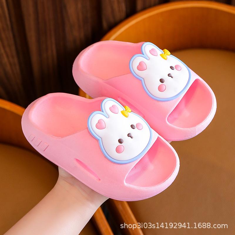 New children s cartoon rabbit sandals for girls, thick-soled and soft, suitable for toddlers and boys, bathroom slippers 21-22Inner Length15cm розовый
New children s cartoon rabbit sandals for girls, thick-soled and soft, suitable for toddlers and boys, bathroom slippers 21-22Inner Length15cm розовый