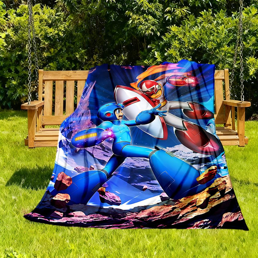 1pc Rockman X All-Season Comfort, Outdoor Flannel Blanket - Soft, Warm & Cozy for Naps, Camping & Travel 017 130x150cm
1pc Rockman X All-Season Comfort, Outdoor Flannel Blanket - Soft, Warm & Cozy for Naps, Camping & Travel 017 130x150cm