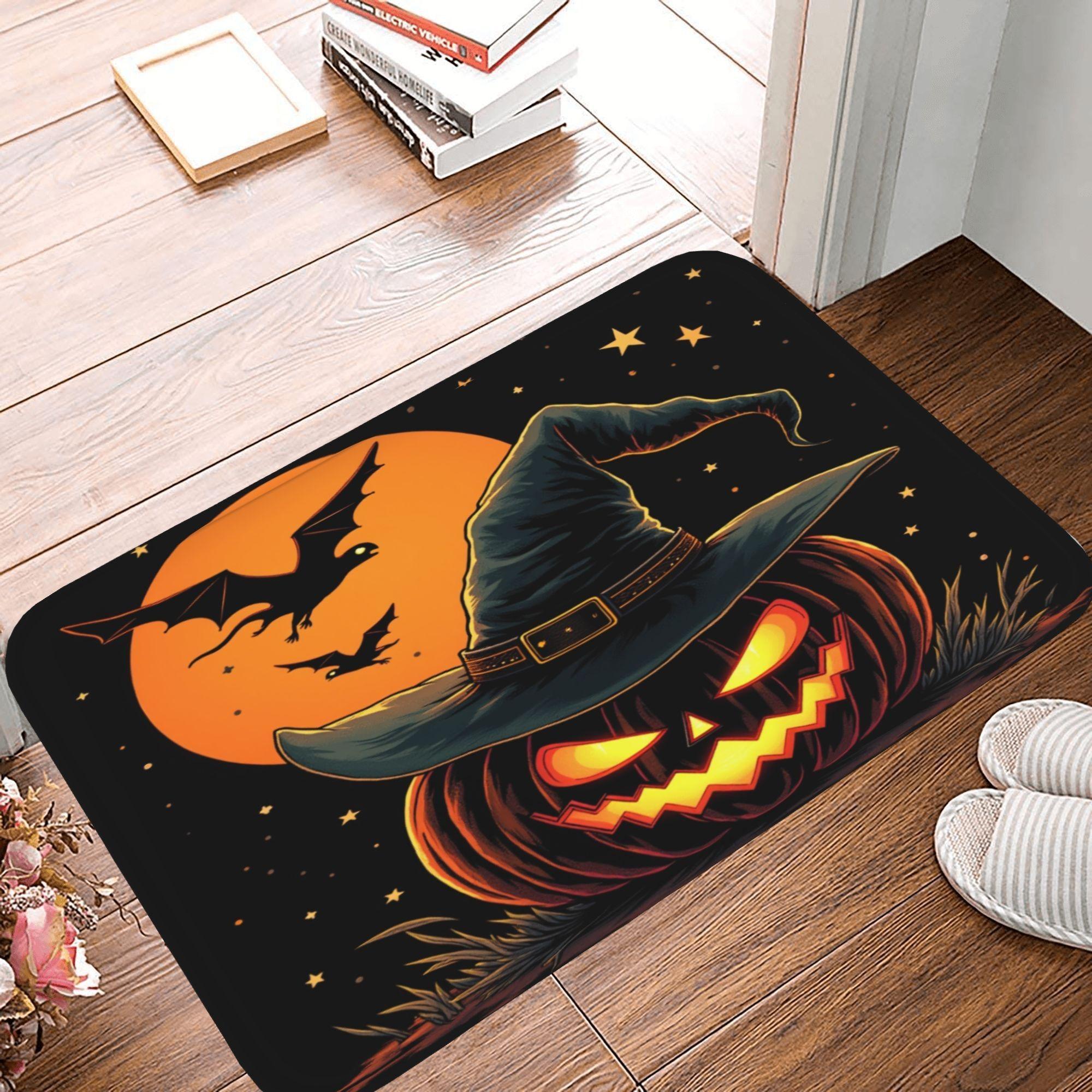 1PC Halloween Pumpkin Ghost Kitchen Rug Non-Slip Door Mat Pop design Bathroom Rug Bath Mat Carpet for Home Sink Laundry Decor 40cm x 60cm
1PC Halloween Pumpkin Ghost Kitchen Rug Non-Slip Door Mat Pop design Bathroom Rug Bath Mat Carpet for Home Sink Laundry Decor 40cm x 60cm