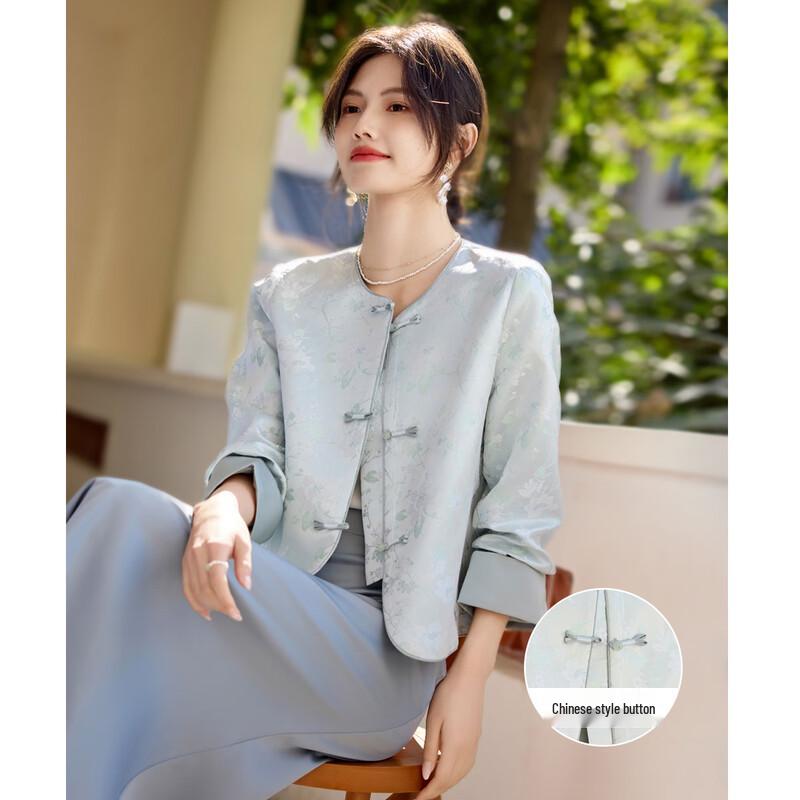 Женская короткая куртка в китайском стиле с застежкой на пуговицы-лягушки XL
Женская короткая куртка в китайском стиле с застежкой на пуговицы-лягушки XL