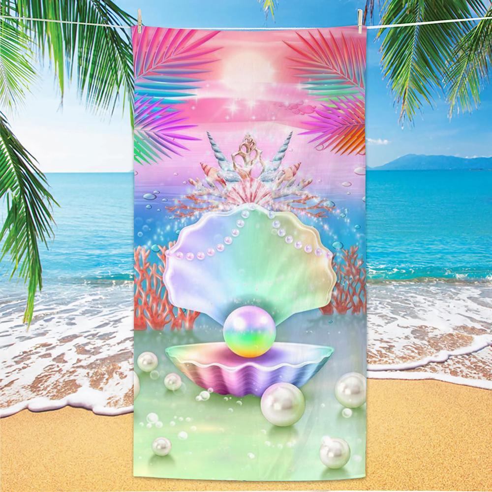 Beach Pattern Beach Towel, Digital Printing Thin Quick-Dry Anti-Sand Microfiber Lightweight for Swim, Yoga, Travel, Gym, Gift W40*H60(CM)
Beach Pattern Beach Towel, Digital Printing Thin Quick-Dry Anti-Sand Microfiber Lightweight for Swim, Yoga, Travel, Gym, Gift W40*H60(CM)