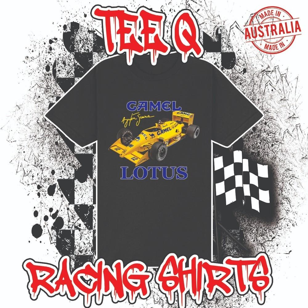 87 Lotus Honda 99T Camel Ayton Senna F1 Honda ~ Premium Black Gildan Cotton Tee Unisex T-Shirt S
87 Lotus Honda 99T Camel Ayton Senna F1 Honda ~ Premium Black Gildan Cotton Tee Unisex T-Shirt S
