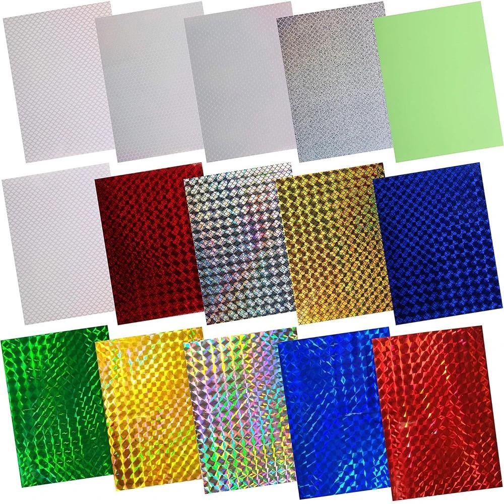 15Pcs Fishing Lure Making Supplies Holographic Adhesive Film Flash Lure Tape for Fishing Lure Making DIY Jigs Crafts Tool
15Pcs Fishing Lure Making Supplies Holographic Adhesive Film Flash Lure Tape for Fishing Lure Making DIY Jigs Crafts Tool