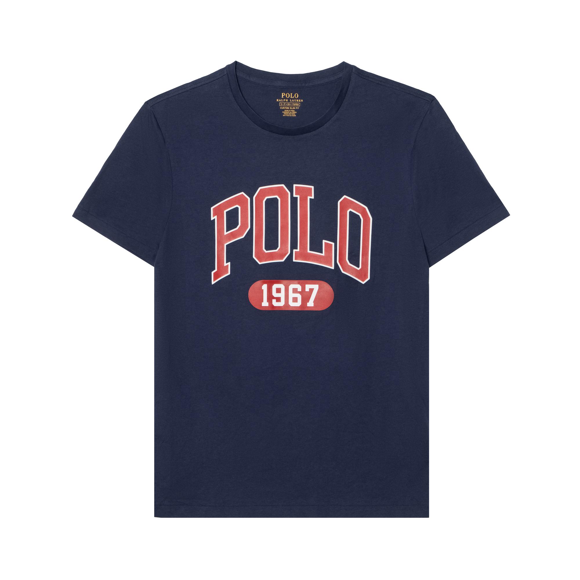 Polo Ralph Lauren Футболка с круглым вырезом и коротким рукавом с принтом букв и цифр, мужские футболки, синяя 710796090-003 S
Polo Ralph Lauren Футболка с круглым вырезом и коротким рукавом с принтом букв и цифр, мужские футболки, синяя 710796090-003 S