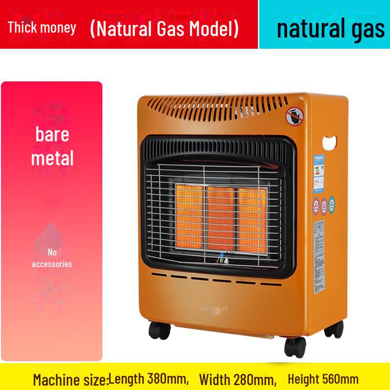 Энергосберегающий портативный газовый обогреватель Wanzhaoda для использования в помещении и на открытом воздухе Thick, natural gas, no accessories оранжевый
Энергосберегающий портативный газовый обогреватель Wanzhaoda для использования в помещении и на открытом воздухе Thick, natural gas, no accessories оранжевый