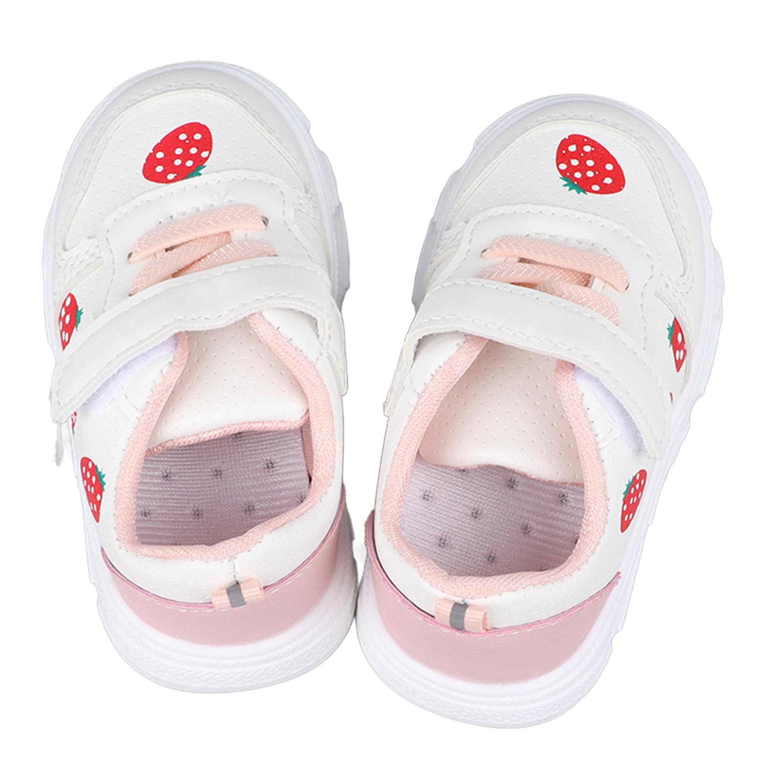 Baby Shoes Strawberry Pattern Skid Resistance Soft Comfortable Fashionable Baby Walking Shoes with Breathable Holes
Baby Shoes Strawberry Pattern Skid Resistance Soft Comfortable Fashionable Baby Walking Shoes with Breathable Holes